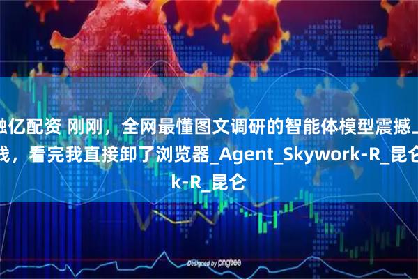 融亿配资 刚刚，全网最懂图文调研的智能体模型震撼上线，看完我直接卸了浏览器_Agent_Skywork-R_昆仑